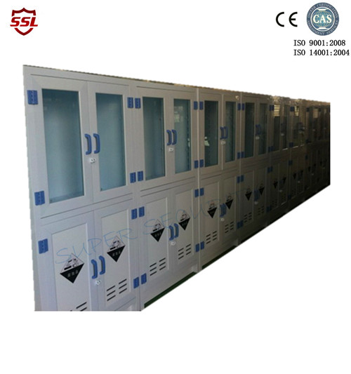 Professional Locking Liquid Corrosive Chemical Storage Cabinets For University