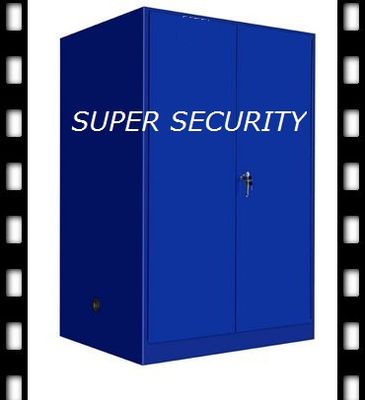 China 2 Door Lockable Manual Chemical Corrosive Storage Cabinet With3 Plastics Trays / Zinc Lever Lock factory
