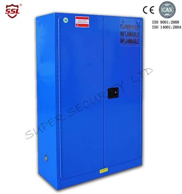 China Double Door Manual hazmat Nitric Corrosive Storage Cabinet With 50mm Leak-Proof Sump factory