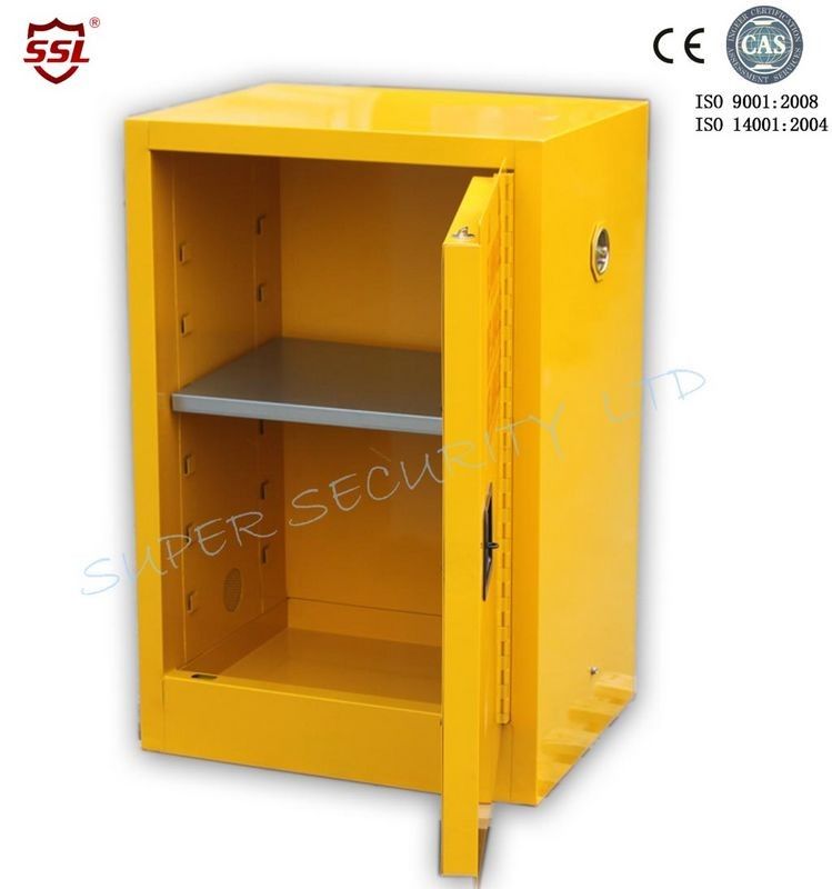 Metal Chemical Flammable Solvent Storage Cabinet Heavy Duty