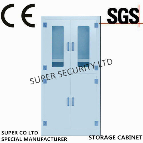 Laboratory Medicine Medical Supply Storage Cabinet With Double