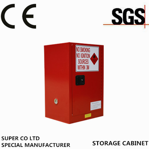 Metal Portab Chemical Storage With Single Door / Flammable