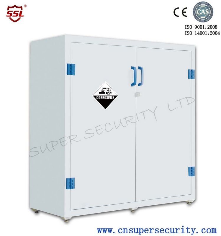 Corrosive Storage Cabinet with 2 Fixed Shelves / Dual Door supplier