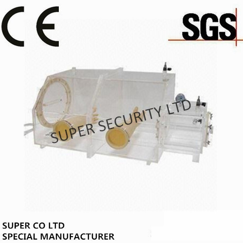 Acylic Glove Box / Bench Top Glove Box For Clear Viewing From Any Angle