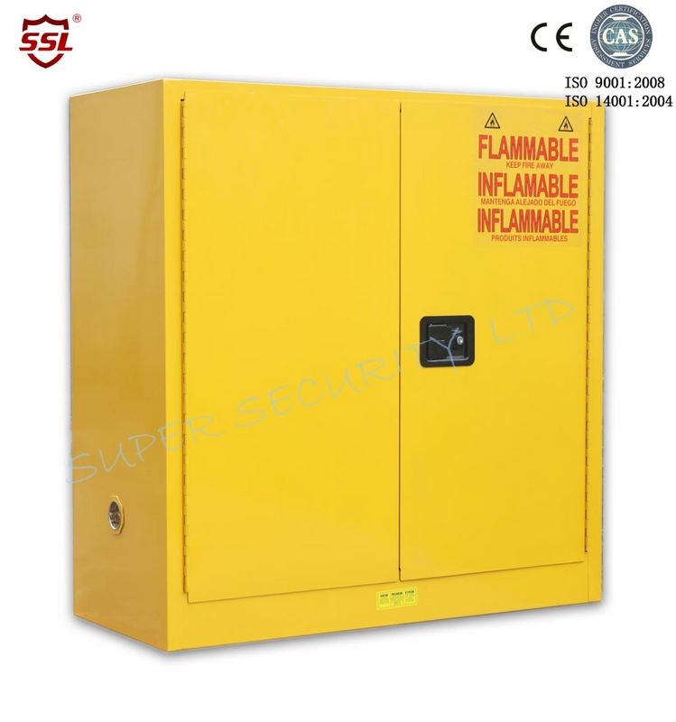 Steel Laboratory Chemical Storage Cabinet For Flammable Hazardous Waste