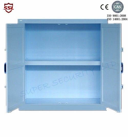Laboratory Plastic Corrosive Storage Cabinet For Clean Room , 30 Gallon