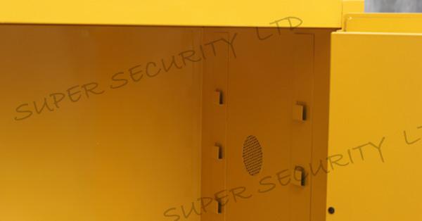 SSM100012P Metal Portable Chemical Storage Cabinet With Single Door Flammable Safety Cabinet