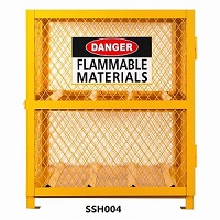 Aerosol Cage Gas Cylinder Hazardous Substance Storage Cabinet 0