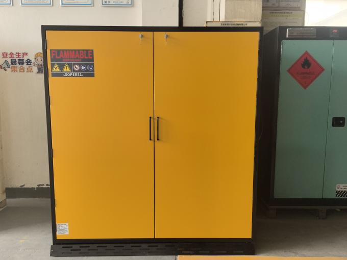 Mandatory Labelling Design Industrial Flammable Storage Cabinet Selection Guide