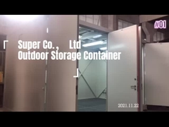 OUTDOOR FIREPROOF CHEMICAL STORAGE CONTAINER