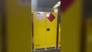 45-Gallon Flammable Safety Cabinet | NFPA 30 & OSHA Compliant | Model SSM100045 | SUPER