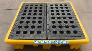 Spill Containment Pallets: Your First Line of Defense for Hazardous Material Storage