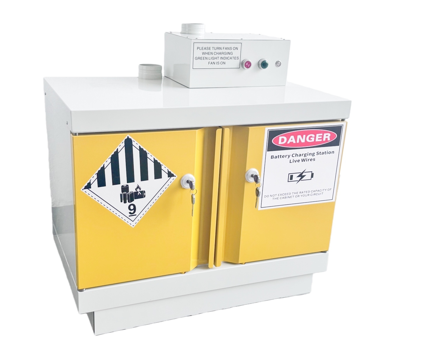 Latest company blogs about Super Launches Revolutionary Fireproof Lithium-Ion Battery Charging Cabinet: A New Era in Battery Safety