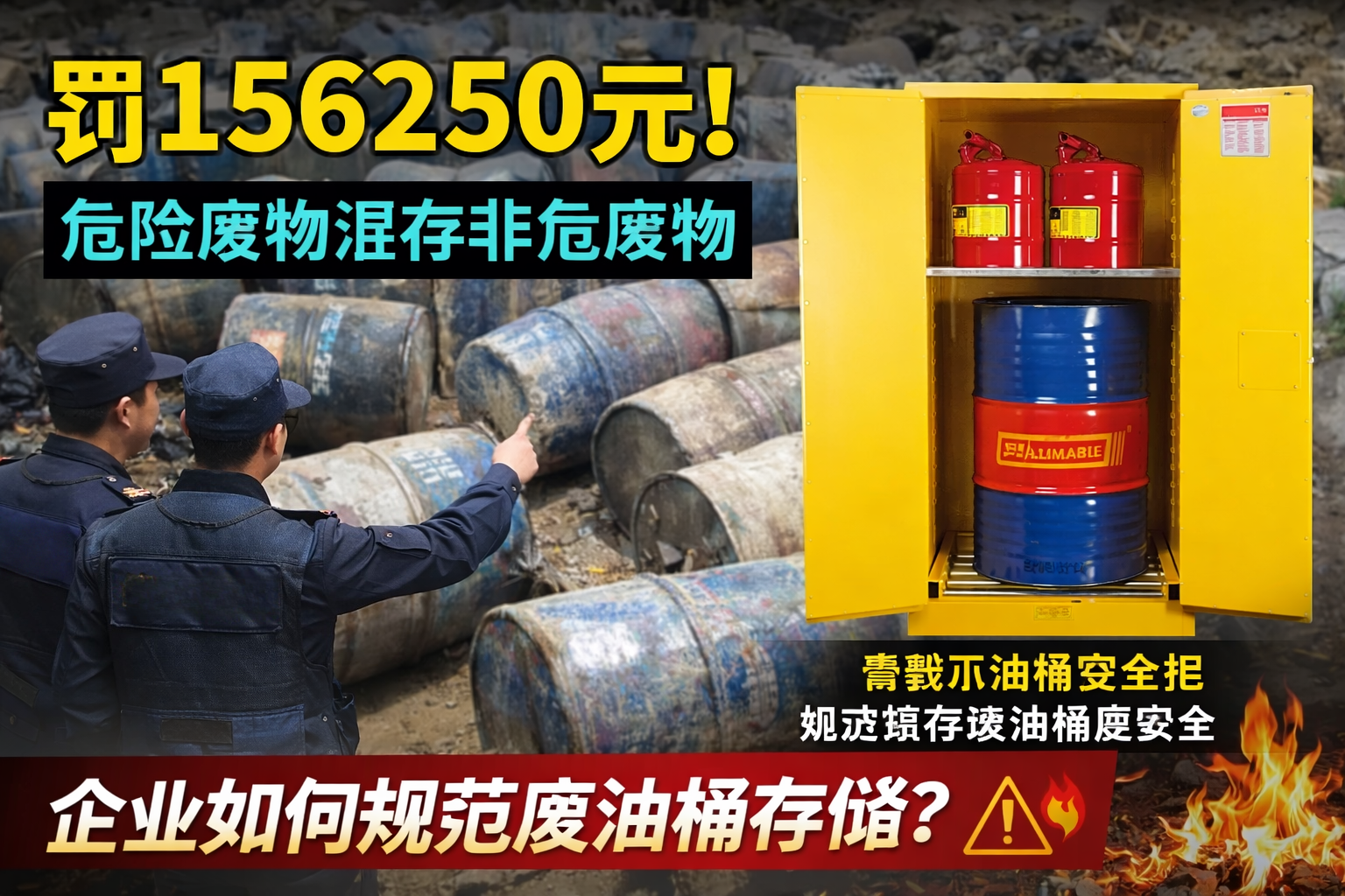 Latest company blogs about How Can Companies Properly Store Waste Oil Drums and Avoid Environmental and Safety Risks?