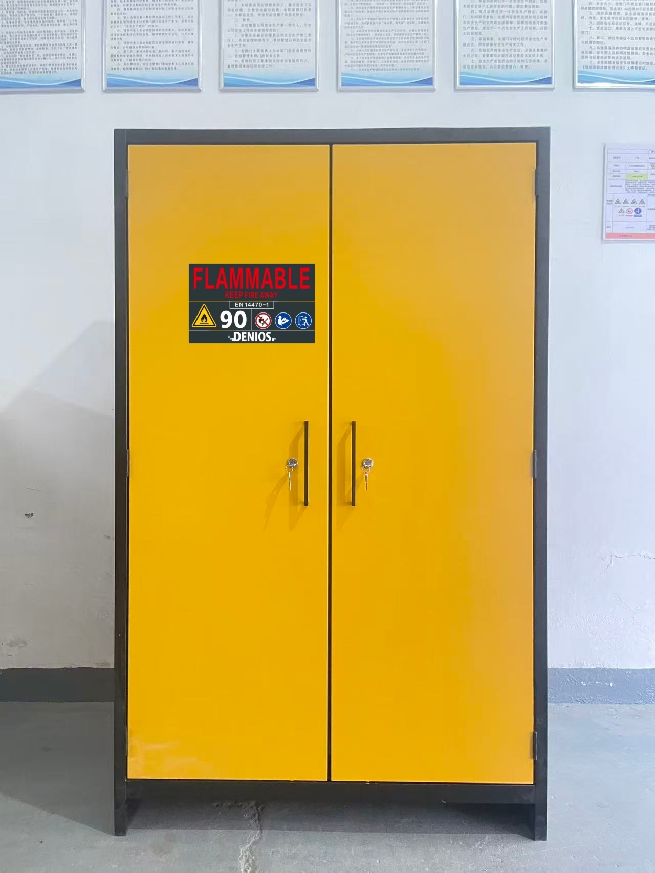 Latest company blogs about EN 14470-1 Type 90 Fire Safety Cabinet by WUXI SUPER Enhances Hazardous Storage Compliance