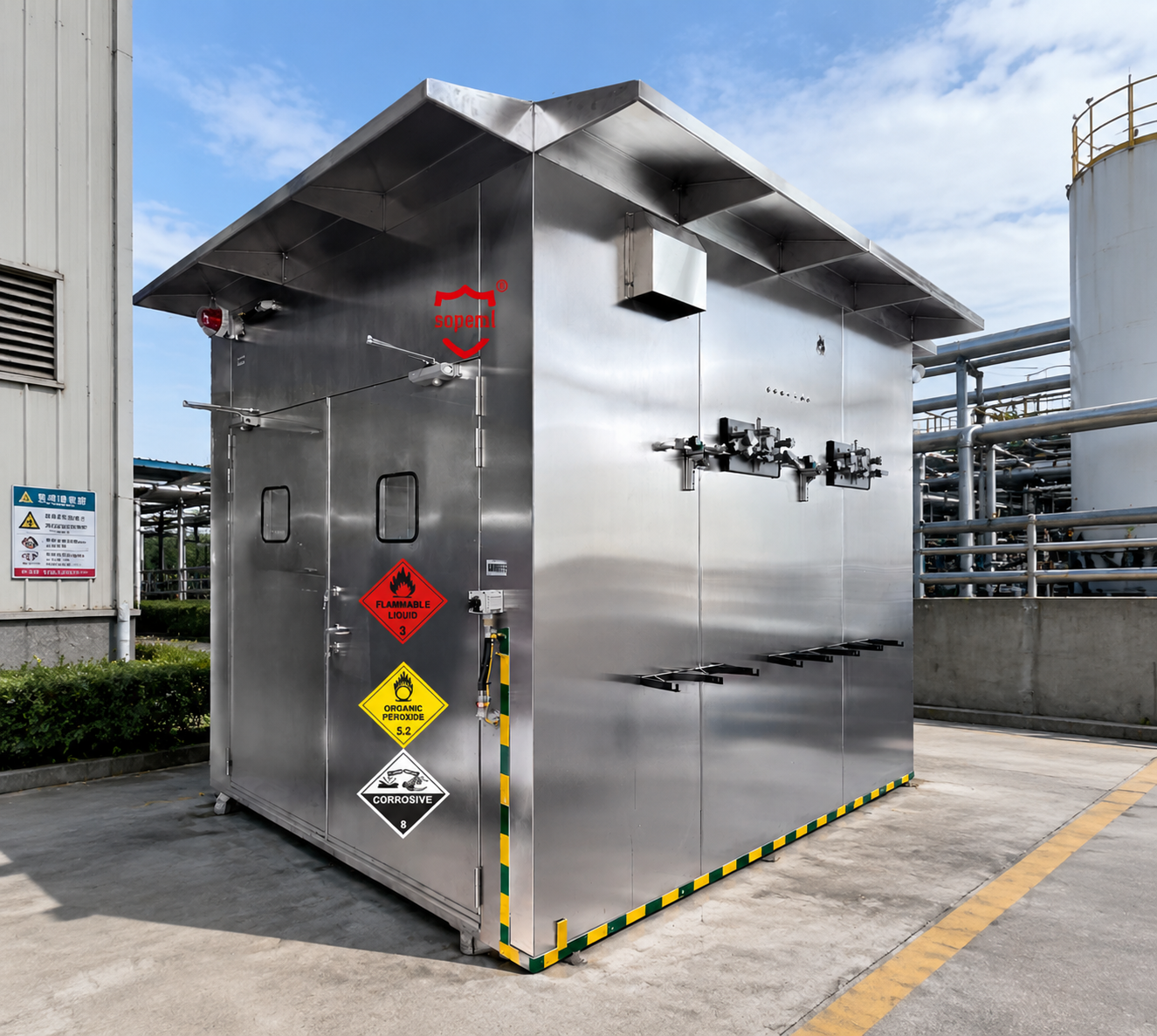 Latest company blogs about Custom Stainless Steel Chemical Storage Cabinet: Engineering Solution for Industrial Safety and Complex Environments