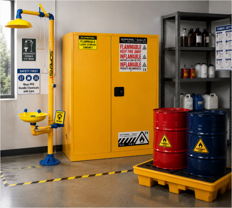 Latest company blogs about From Individual Equipment to Complete Safety Systems: SUPER Develops Integrated Chemical Safety Solutions