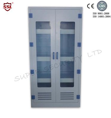 Buy Vertical Chemical Medical Storage Cabinet With 3 Adjustable Shelves , 250 Liter online manufacture