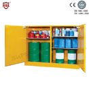 Single Door Hazardous  Chemical Drum Flammable Storage Cabinet For Flammable Liquids Steel Stainless Steel