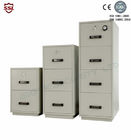 Fire Resistant Filing Cabinet 4 Drawers , 2 Hour Fire Rating Cabinet