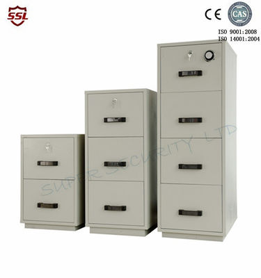 Buy Fire Resistant Filing Cabinet 4 Drawers , 2 Hour Fire Rating Cabinet online manufacture