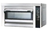 Electric Single Deck Oven For Baking , One Tray Stainless Steel Oven for Bread Cake