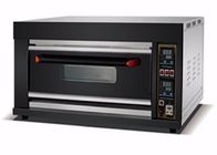 Digital Control Electric / Gas Baking Oven Single Deck Three Trays Deck Oven for Bread
