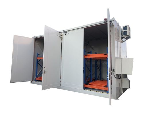 Buy Outdoor Hazmat Storage Building Non Combustible Container For Drums And IBCs  Dangerous Substance online manufacture