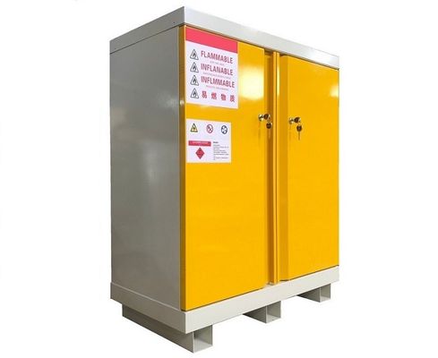Buy Acid Dangerous Store In Lab Chemical Storage Cabinet Yellow 766 Litre For Liquid online manufacture
