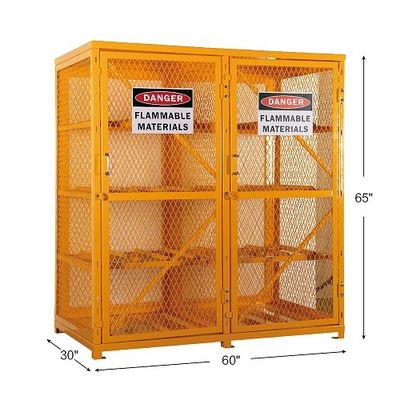 Buy Aerosol Cage Gas Cylinder Hazardous Substance Storage Cabinet online manufacture