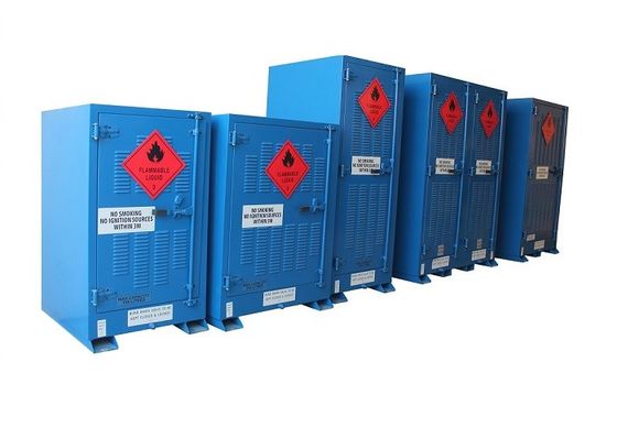 Buy Steel Chemical Storage Cabinet with 109x46x165 Size and Multiple Shelves for Hazardous Materials online manufacture