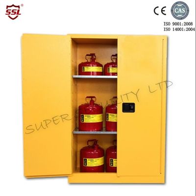 Buy Corrosive Flammable Liquid Chemical Storage Cabinet / Commercial Storage Cabinets online manufacture