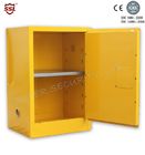 1.2mm Cold Rolled Steel Hazardous Chemical Storage Cabinet / Industrial Steel Cabinets 30 Gallon