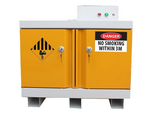 Buy Lithium-Ion Battery Safety Storage & Charging Cabinet 90-Minute EN  Fire-Resistant Protection online manufacture