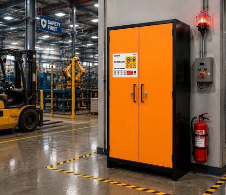 Buy SUPER EN14470 90 Minute Fire Resistant Chemical Storage Cabinet online manufacture