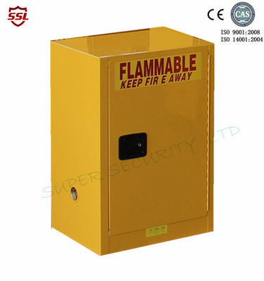 Buy Metal Portable Chemical Storage Cabinet With Single Door , 12gallon Flammable Safety Cabinet online manufacture