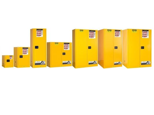 Buy Fire Proof Chemical Flammable Liquids Storage Cabinets Powder Coated For Dubai, USA, Malaysia online manufacture