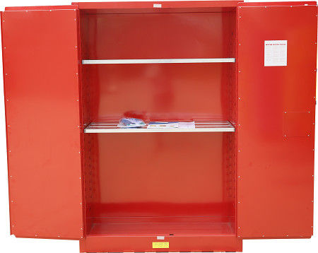 Buy Red Paint Ink Chemical Hazardous Storage Cabinet heavy duty for SSMR100030P online manufacture