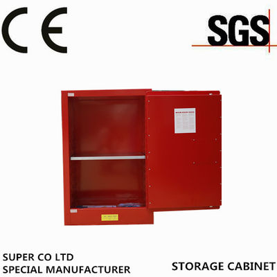 Buy Red Combustible Liquids Chemical Storage Cabinet with 4gallon online manufacture
