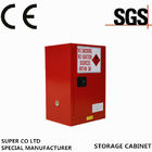 Red Combustible Liquids Chemical Storage Cabinet with 4gallon
