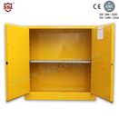 Cold Steel Chemical Safety Storage Cabinets With Two Door , Hazardous Material Storage Cabinets