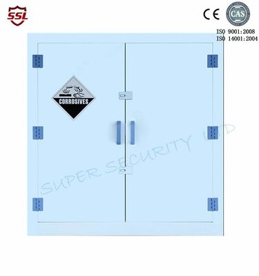 Buy Lab Solvent Plastic Double Door Corrosive Storage Cabinet 30 Gallon online manufacture
