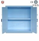 Lab Solvent Plastic Double Door Corrosive Storage Cabinet 30 Gallon
