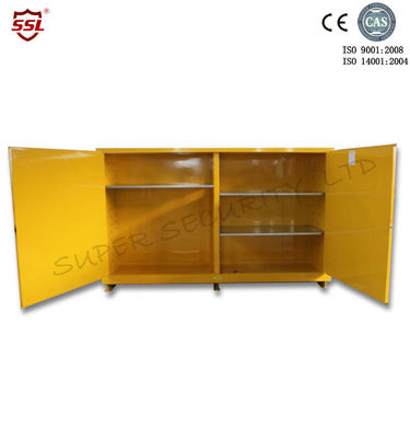 Buy Horizontal Inflammable Storage Cabinets With 2 Manual Close Doors , Fire Safe Cabinets online manufacture