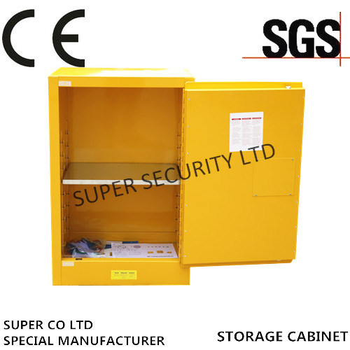 Locking Liquid Storage Self-Locking Flammable Liquid Chemical Storage Cabinet , 15 Gallon ...