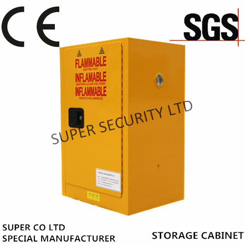 Fire Resistant Yellow Chemical Storage , Flame Proof
