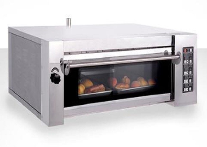 Single Deck Electric Cake Oven Four Trays Electric Bread Oven Gas Deck Oven