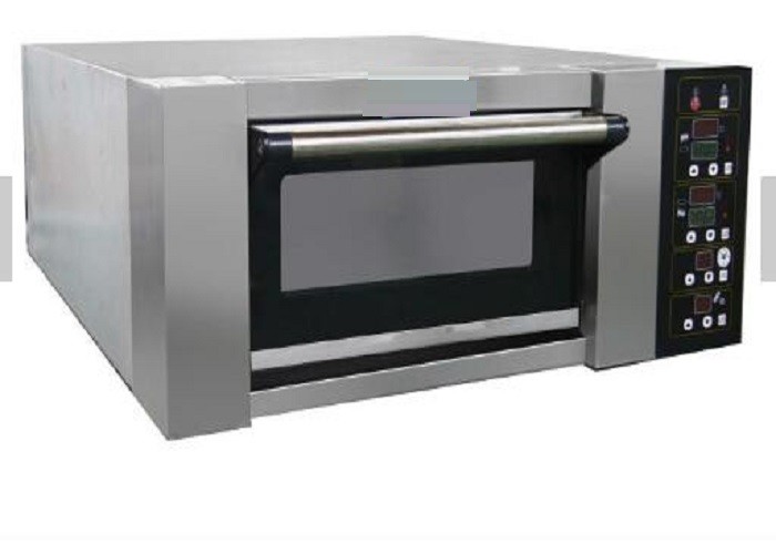 Gas / Electric Baking Oven Single Deck Five Trays Cake Oven Deck Oven for Bakery