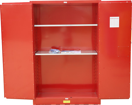 Red Paint Ink Chemical Hazardous Storage Cabinet heavy duty for SSMR100030P